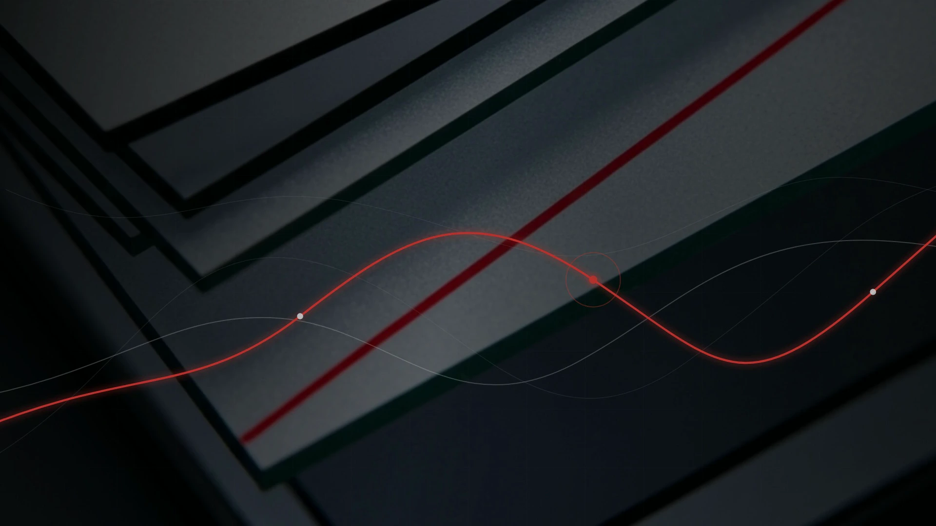 Interface Material / 界面材料 — AI 生成视觉 / 本项目原创编排